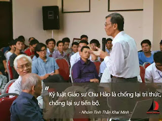 Thư ngỏ: Đứng cùng giáo sư Chu Hảo Thư ngỏ: Đứng cùng giáo sư Chu Hảo