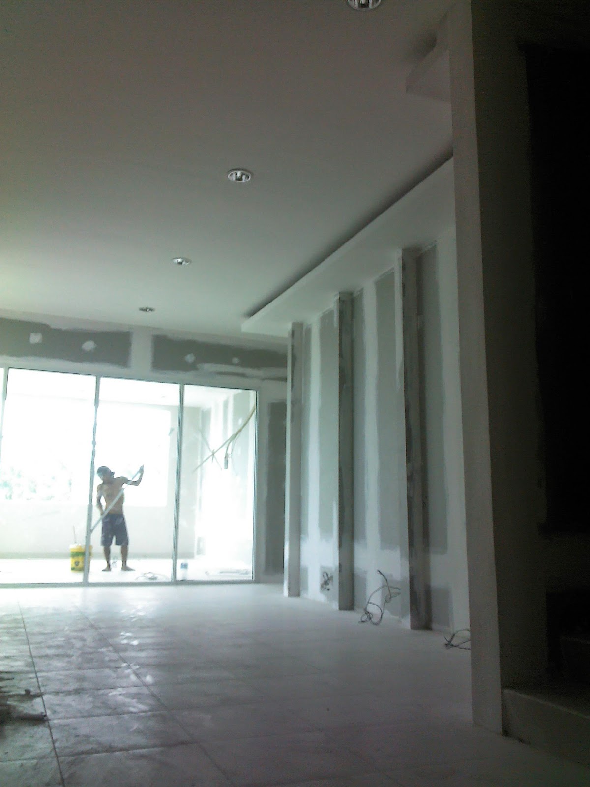 jasa pasang plafon akustik: Partisi gypsum