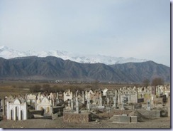 キルギスの墓地