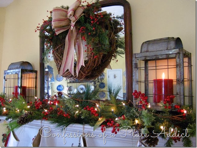 CONFESSIONS OF A PLATE ADDICT Farmhouse Mantel CONFESSIONS OF A PLATE ADDICT Farmhouse Mantel