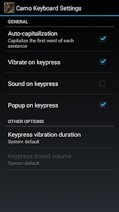 Camo Keyboard Screenshots 2