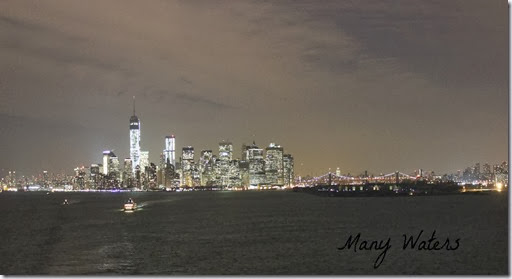 Many Waters NYC Skyline
