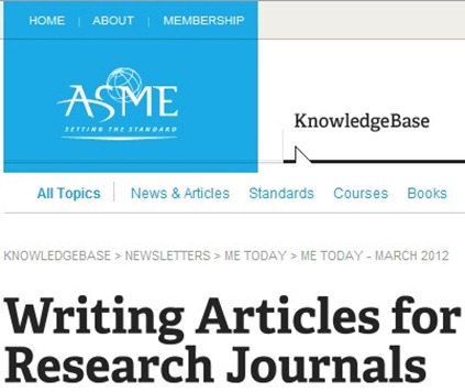 ASME Journal