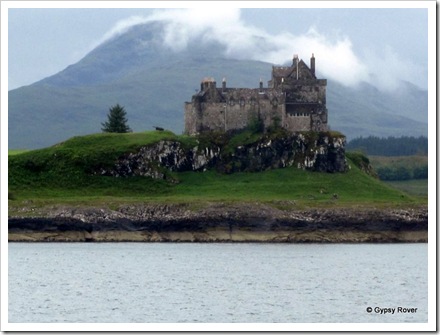 Duart castle on the Isle of Mull. Built as an inpenetrable fortress.