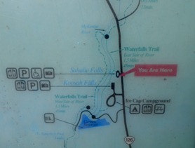 a bit farther up the road we find Sahalie and Koosah Falls