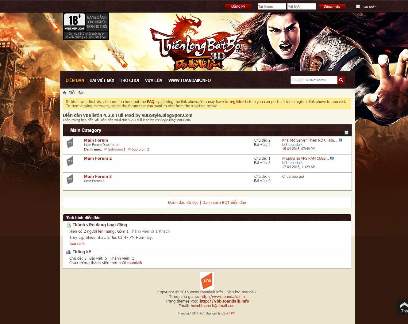 premium vbulletin 4 x skin diễn đ 224 n thi 234 n long b 225 t bộ vbulletin forum design
