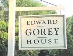 Ed Gorey House sign