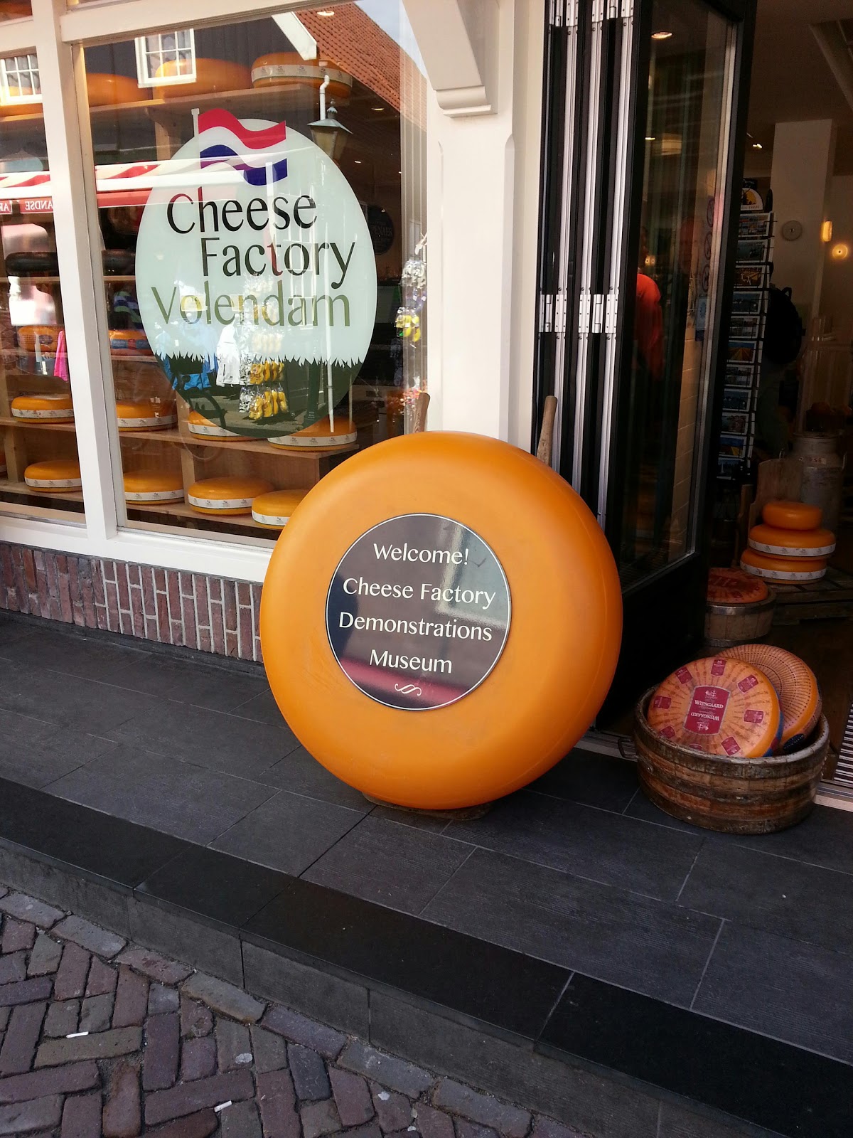 europe vacation 2013 Volendam cheese factory