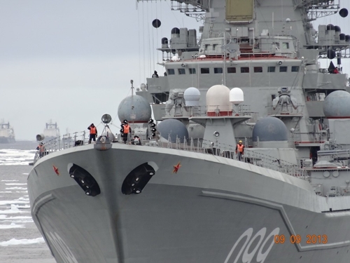 Арктический поход группы кораблей Северного флота