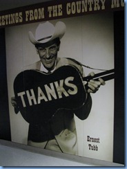9601 Nashville, Tennessee - Discover Nashville Tour - downtown Nashville - Country Music Hall of Fame and Museum - picture of Ernest Tubb
