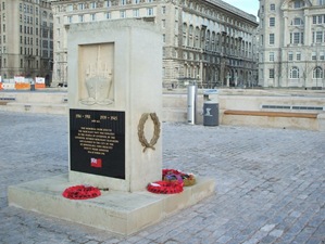 Merchant Navy War Memorials Liverpool Pier Head 