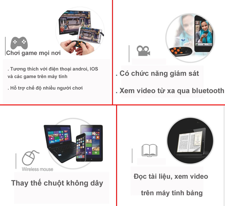 Tay chơi game mini Mocute BK 036