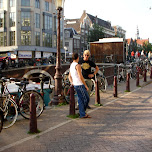downtown amsterdam in Amsterdam, Netherlands 