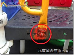 BabyBuild 兒童遊具現場安全檢查 鐵件生鏽腐蝕