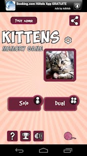 Memory Game - Kittens