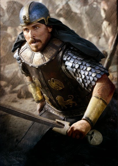 Christian Bale as Moses in Exodus Gods and Kings