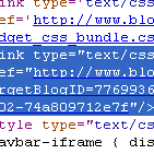 Cách xóa bỏ navbar và loại bỏ stylesheet của Blogger