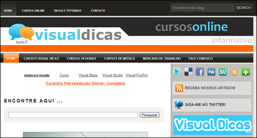Como inserir link externo no menu do Wordpress - Visual Dicas