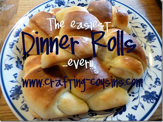 The easiest dinner rolls ever