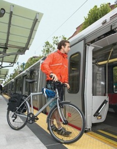 bikes and trains