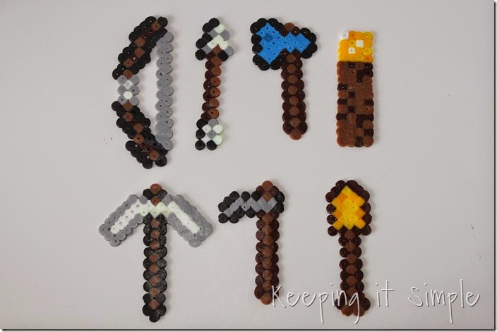 Minecraft-melty-beads #kidscraft #minecraft (10)