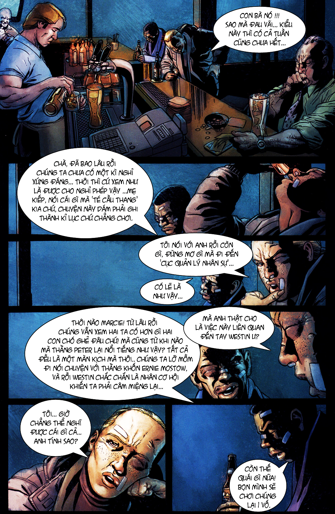 The Punisher: The Slavers chap 4 trang 9