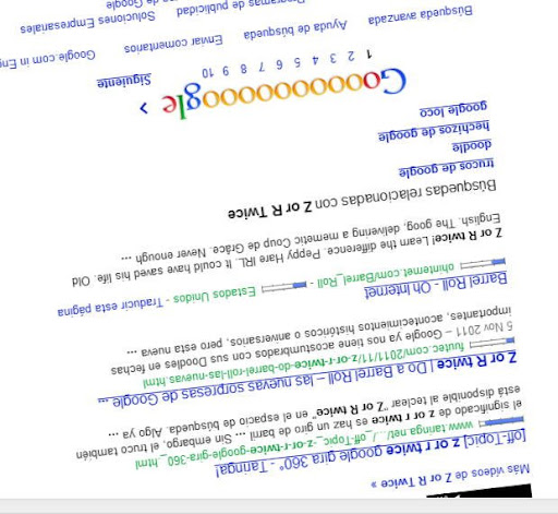 Z Or R Twice Hacer Que Google De Un Giro De 360 Lo Nuevo De Hoy