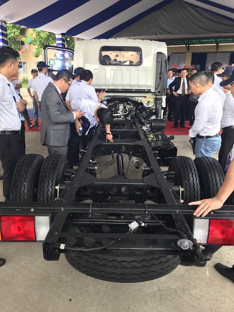 Chassi xe tải IZ65s Đô Thành 2.5 tấn có kết cấu vững chắc và bền bỉ Chassi xe tải IZ65s Đô Thành 2.5 tấn có kết cấu vững chắc và bền bỉ