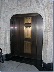 6130 Ottawa - Parliament Buildings Centre Block - Peace Tower and Memorial Chamber tour - elevator to top 9th floor