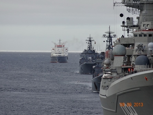 Арктический поход группы кораблей Северного флота