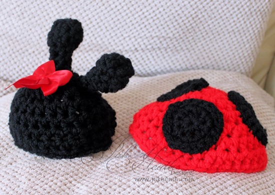 crochet Ladybird set