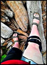 Ironically, this brace didn't protect me from another "Adventure Injury." Oh well.