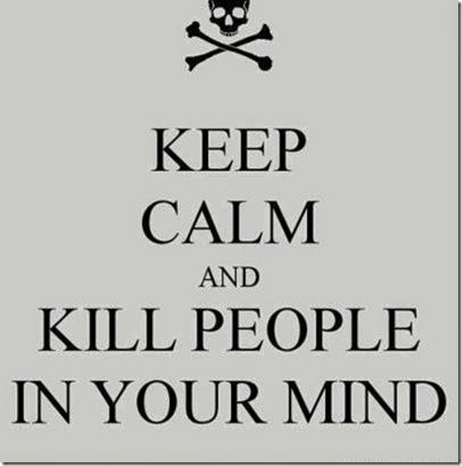 kill people in your mind