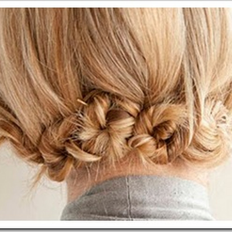 Two minute hair style