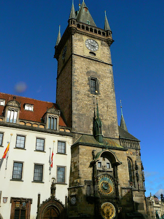 Obiective turistice Praga: Turnul Primariei Vechi