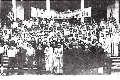 Lễ công nhận GĐPT Minh Tâm (chùa Quán Sứ) 1952