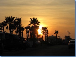 6406 Texas, South Padre Island - KOA Kampground - sunset from our camp site
