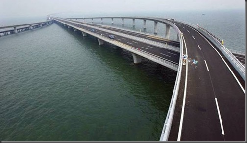 podul cel mai lung - marea galbena-china