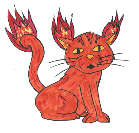 Day 10 fav animal with fire