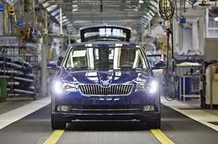 Skoda-Superb-production