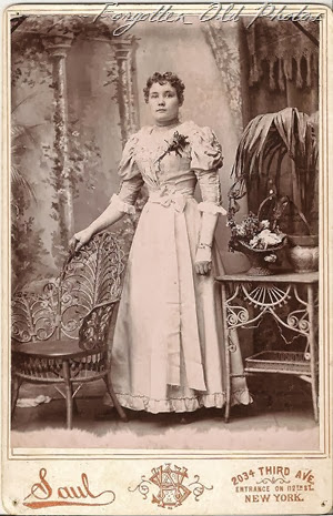 Cabinet Card Might be a bride Duluth Antiques