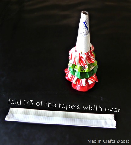 fold the tape