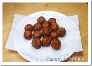 Fried Vegetable Balls
