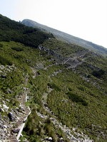 Prvi pogled na Veliki vrh Begunjščice