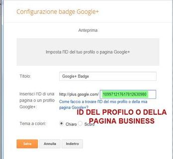 badge-google-plus-configurazione