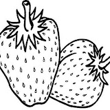 Dibujos de fresas