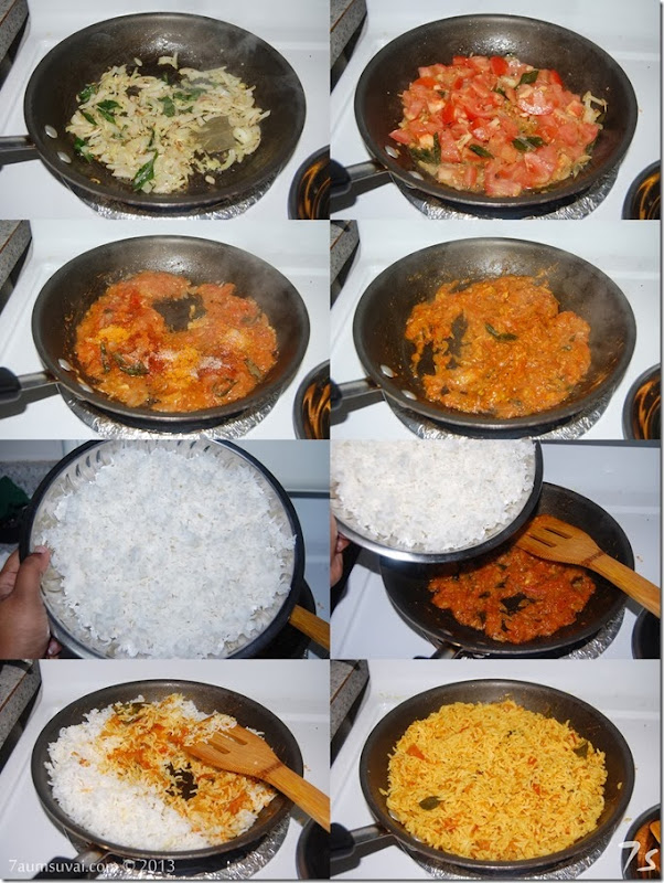 Tomato rice process