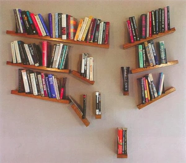 Creative Home Designs Recipes Interior Design Unique Unique Bookshelves