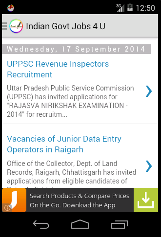 Indian Government Jobs 4 U