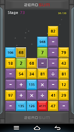 ZeroSum mathematics puzzle poster 2